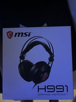 Msi headphones new