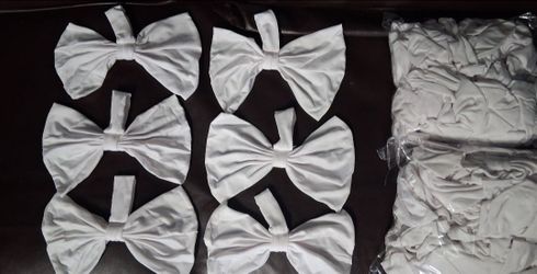 50 piece large bow napkin holder