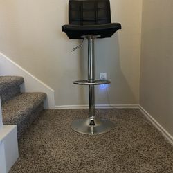 Bar Stool Set (Black) Pair Or Single