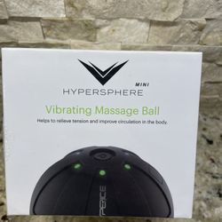 Brand New Hyperice - Hypersphere Mini Vibrating Massage Ball - Black