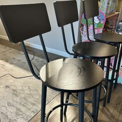Bar Stool Chairs- Set Of 2