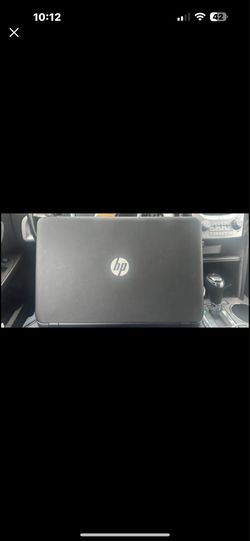 HP touchscreen laptop