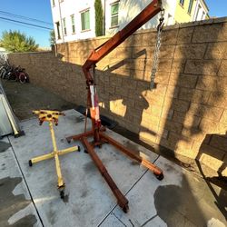 Engine Hoist And Stand