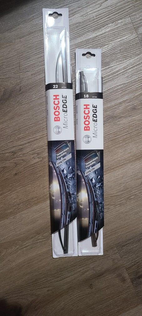 18 And 22 inch Bosch MicroEdge Windshield Wipers