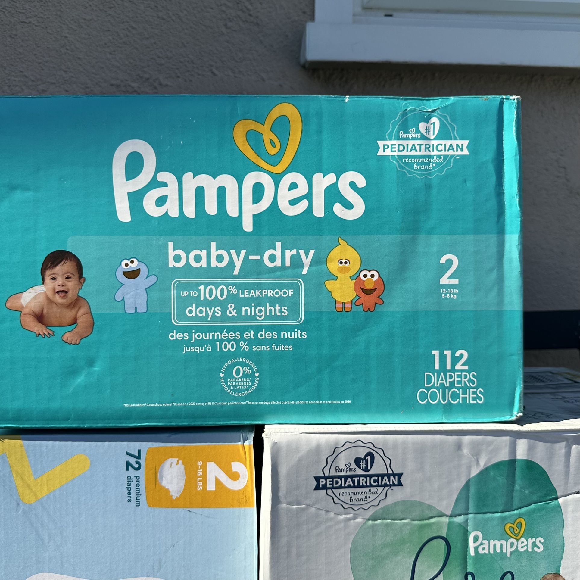Diapers Size 2 Pampers