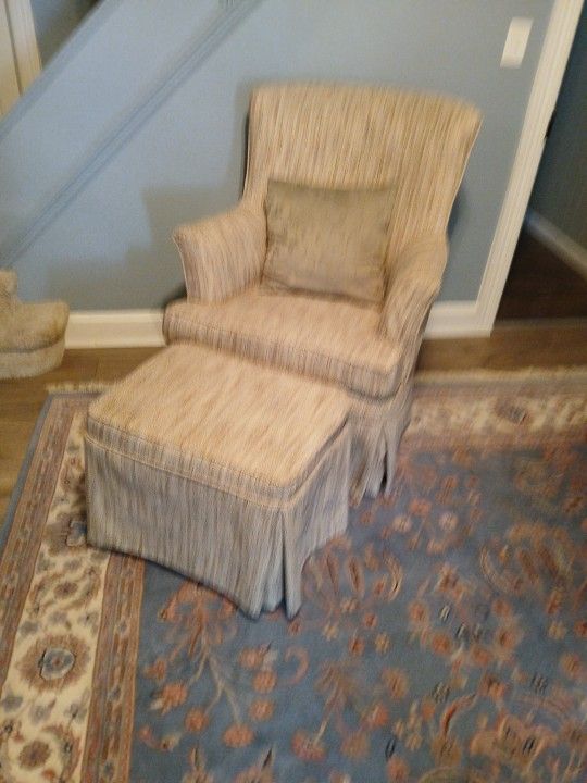 Chair And Ottoman