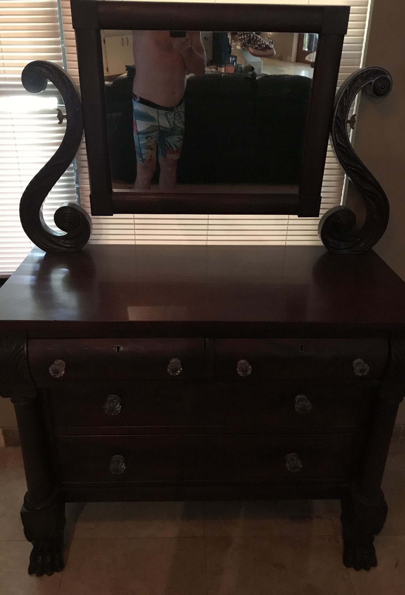 Antique dresser