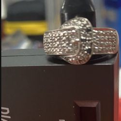 Brand New Sterling Silver  925 And Diamond Ring 💍 