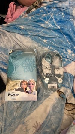 elsa Dress Wig Shoes