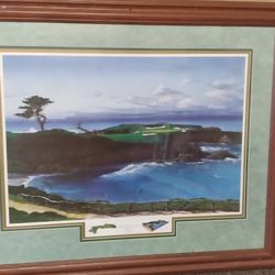 Golf Prints Framed