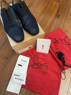 Christian Louboutin Mens Shoes Size 41, US 8