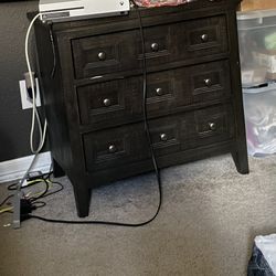 Bedroom Drawers, Dark Wood From Mor Furniture 