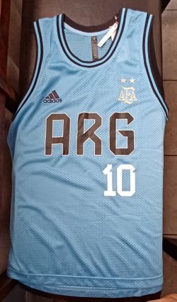 Argentina Basketball Jersey Size Large