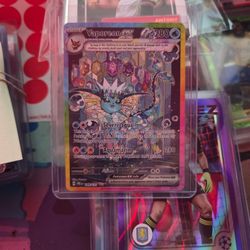 Vaporeon Ex Prismatic Evolutions
