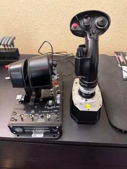 Thrustmaster Warthog Throttle and AVA Base