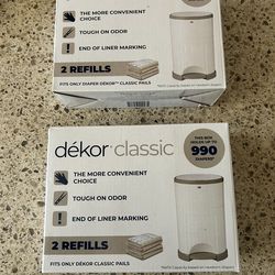 Dekor Diaper Pail Refills