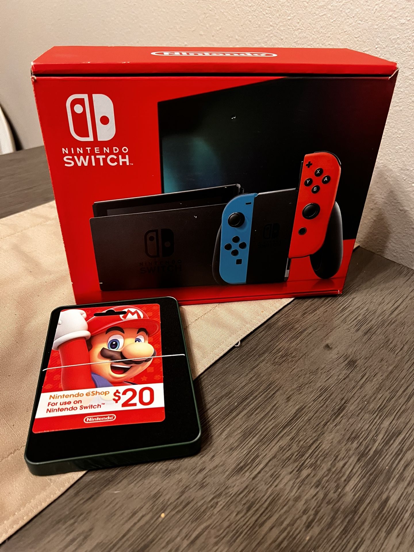 New Nintendo Switch With A $20 Gift Card