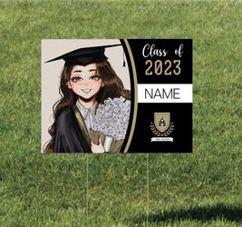 Graduation Yard Sign