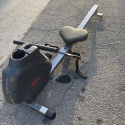 Sunny Health & Fitness Multi-Function Premium Magnetic Rowing Machine