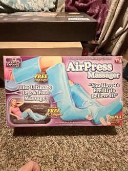 AirPress Compressed Air Leg & Foot Massager