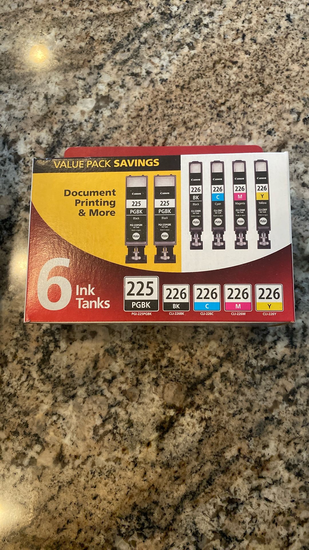 5 Ink Tanks For Canon Printers