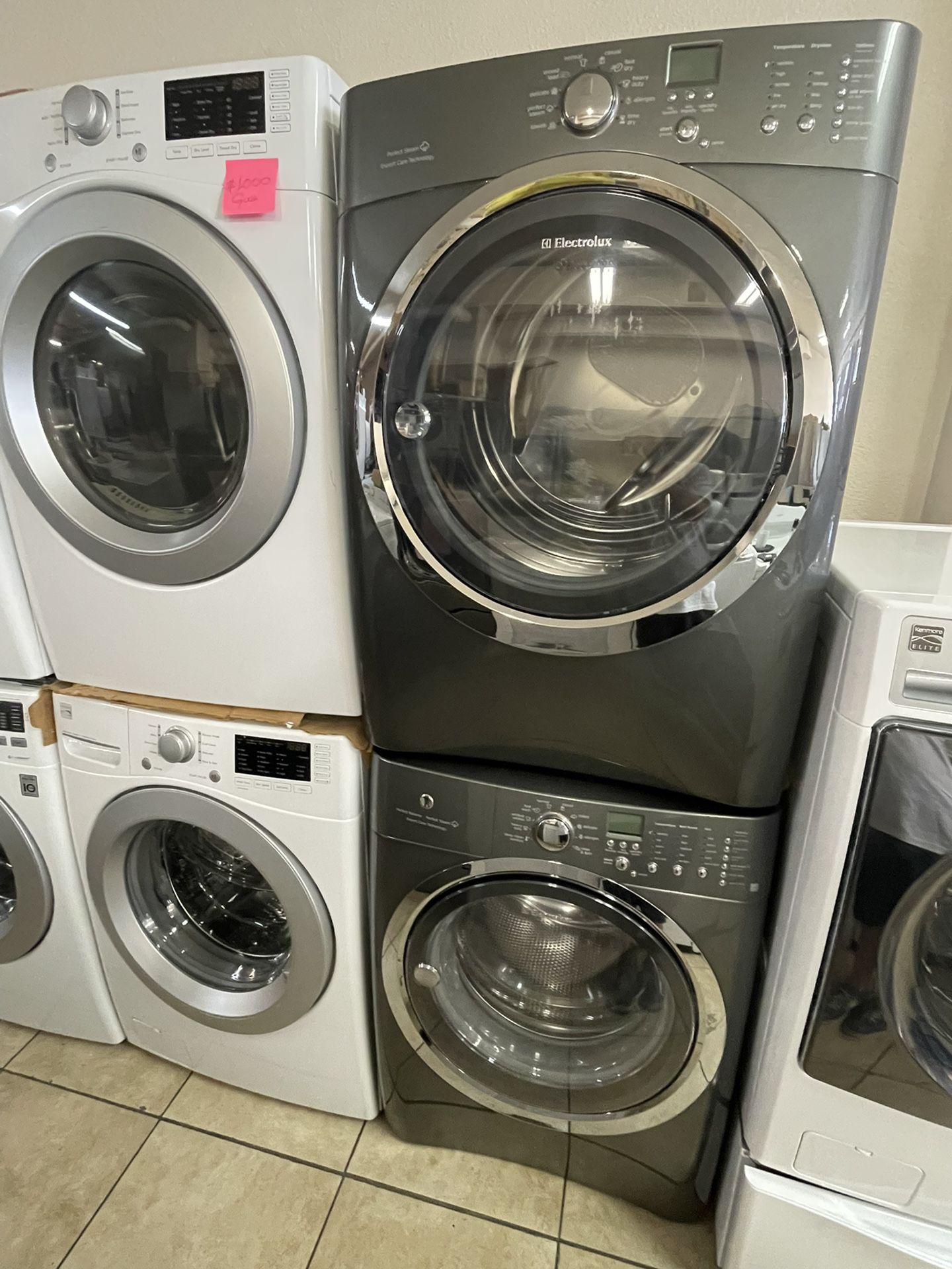 Electrolux Front Load Washer And Electric Dryer 