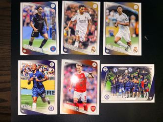 Soccer cards Topps UEFA