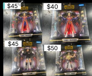 AEW Series Supreme Collection  Wrestling Action Figure Wwe Cody Rhodes Cm Punk Kenny Omega 