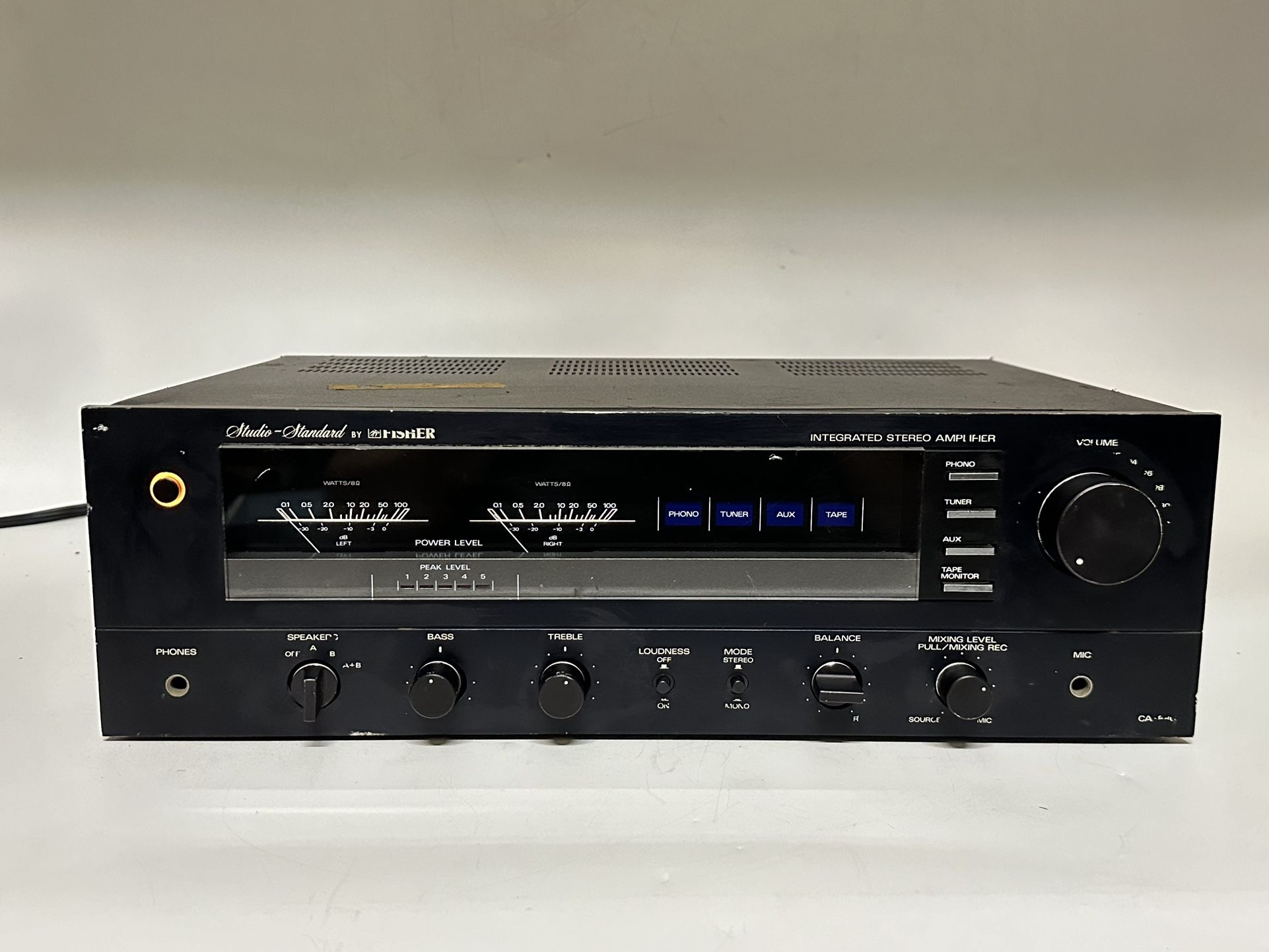 Fisher CA-880 Studio Standard Stereo Integrated Amplifier ~ 100WPC @ 8Ω ~ AS-IS