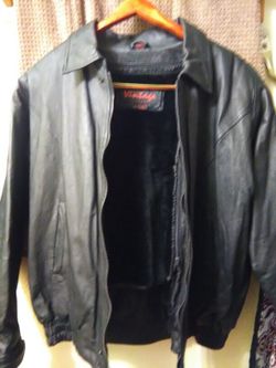 Leather jacket
