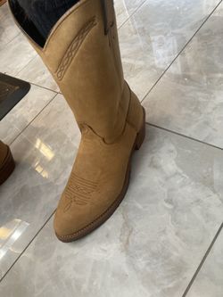 Men's Abilene 2104- Tan Cowhide- 11.5D 