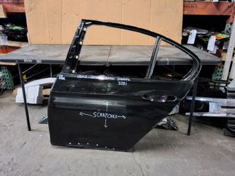2012-2013-2014-2015-2016-2017-2018 BMW 3SERIES LEFT SIDE REAR DOOR OEM USED #12419
