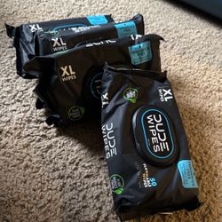 Dude Wipes 4 X $25