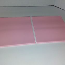 Pink Latex Yoga Mat Blocks
