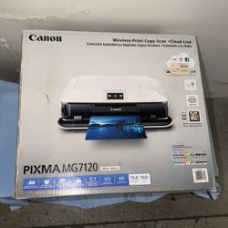 Canon PIXMA MG7120 All-In-One Color Inkjet Wireless Printer Print Copy Scan