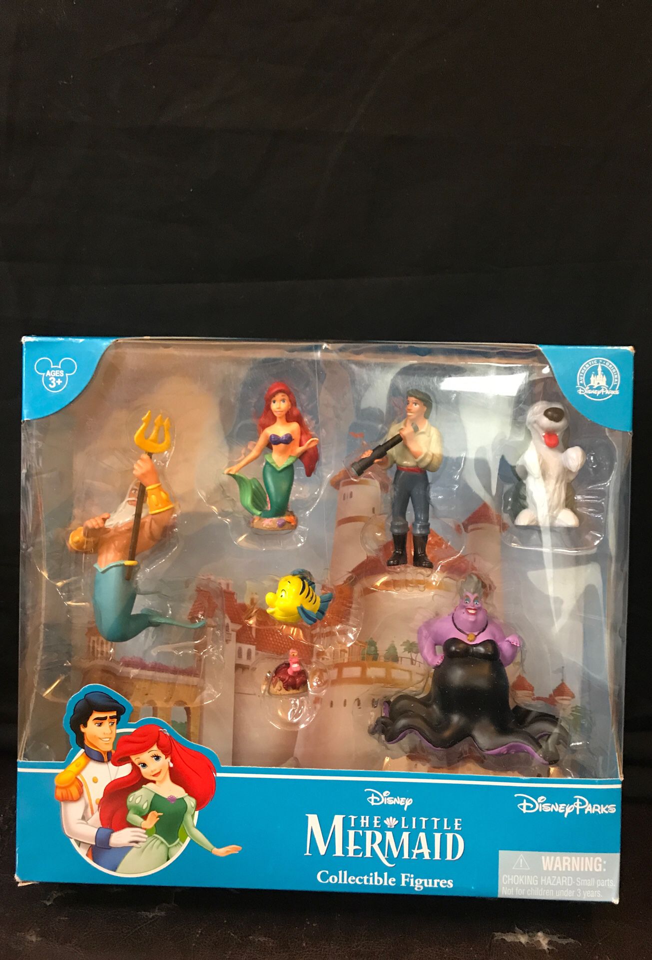 Disney Parks Exclusive- The Little Mermaid Collectible Figures