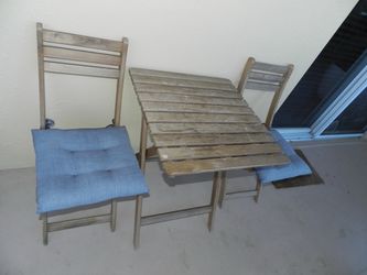 IKEA ASKHOLMEN Bistro Set with 2 Chairs and Table - Moving Sale - Need Gone ASAP