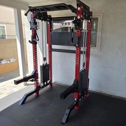 Vesta Pro Series 2in1 Squat Rack | Functional Trainer | 400lb Weight Stack | Commercial Grade | THANKSGIVING SPECIAL 🦃 FREE DELIVERY!