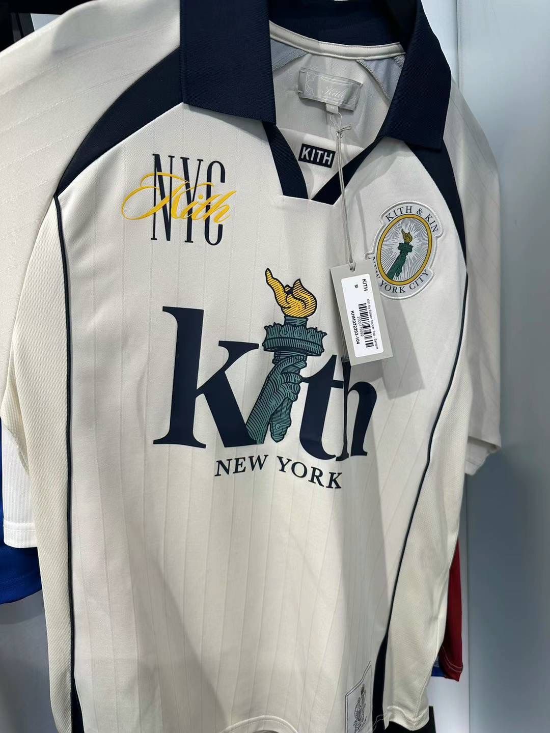 Kith New York Edison Soccer Jersey small