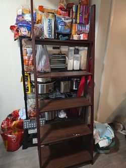 5 tier ladder shelf