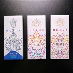 Mushroom Chocolate Bars And Capsules