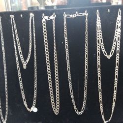 Sterling silver chains