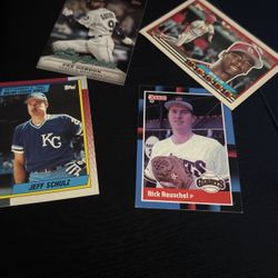 Baseball cards 