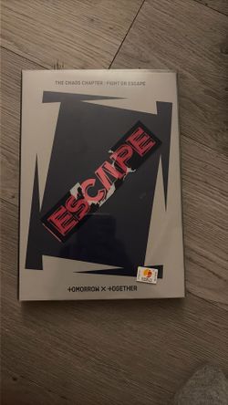 Kpop TXT Escape Chaos Chapter album
