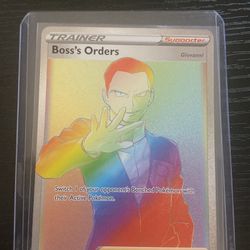 Pokemon Card Boss Orders (Giovanni)