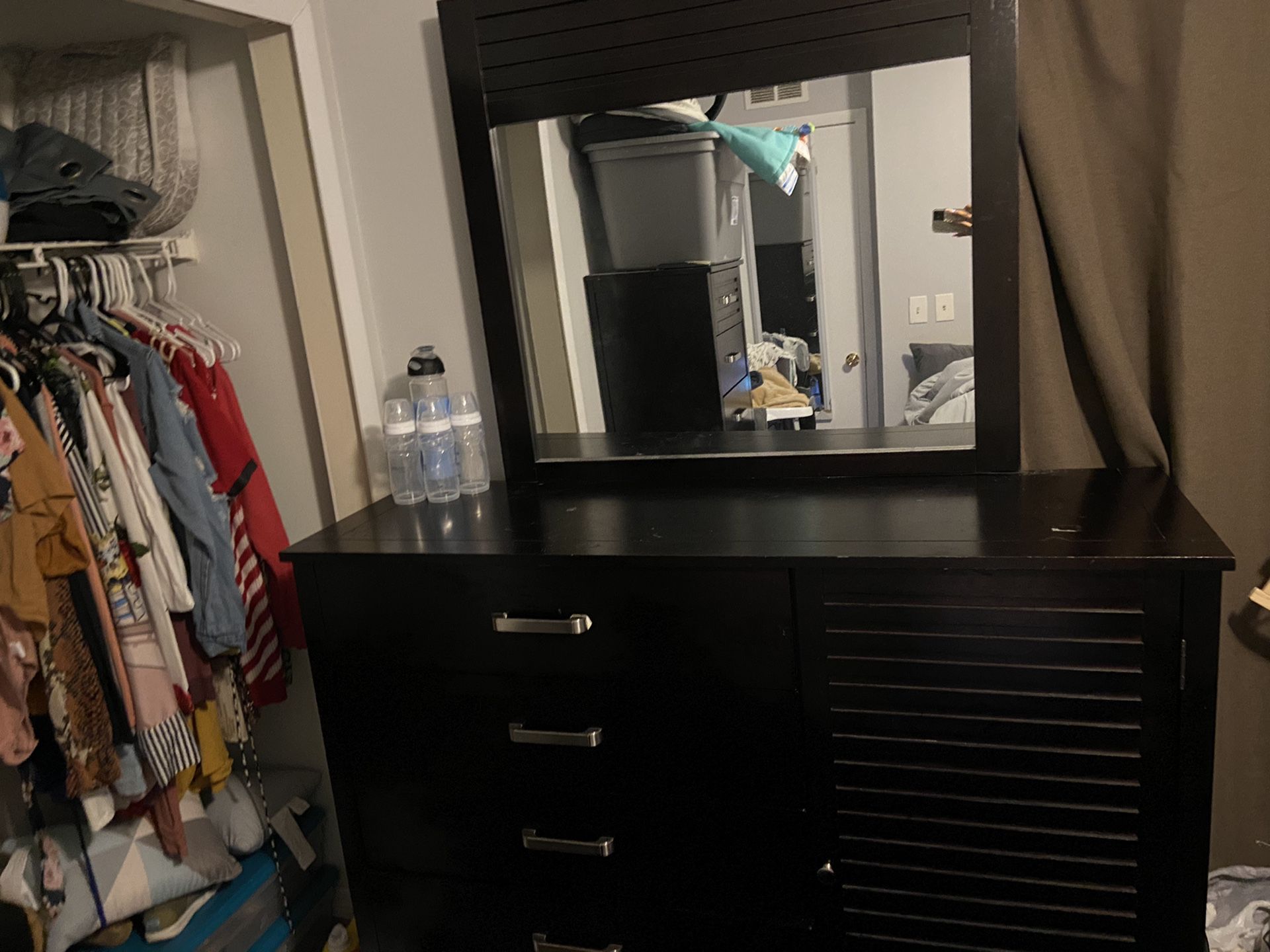 Dresser chest and night stand