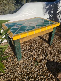 Talavera Mexican Tiled Table