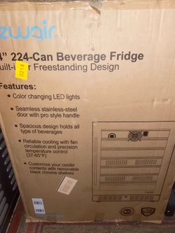 224 can  beverage refrigerator
