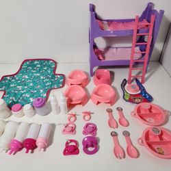 Kid Baby Doll Accessories Lot
