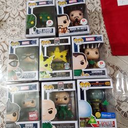 SPIDERMAN VILLAIN FUNKO POP LOT MARVEL DOCTOR OCTOPUS RGINO ELECTRO  MYSTERIO KRAVEN SANDMAN VULTURE LIZARD for Sale in Houston, TX - OfferUp